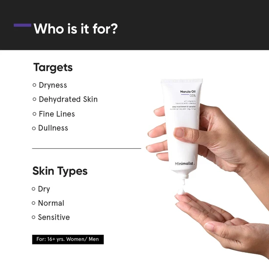 Minimalist Marula Oil 05% Moisturiser 50g