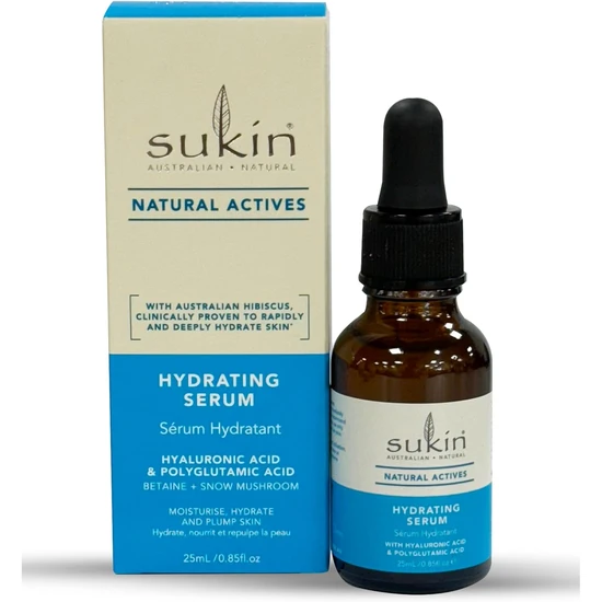 Sukin Natural Actives Hydrating Serum 25ml