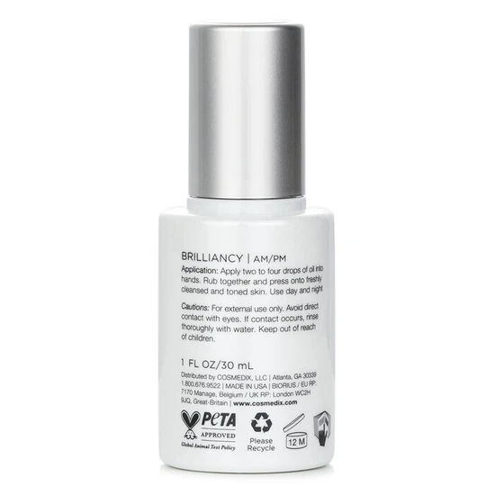 CosMedix Brilliancy Vitamin C Brightening Face Oil 30ml