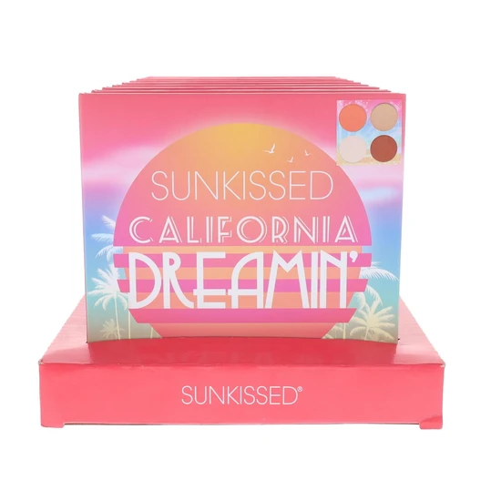 Sunkissed California Dreamin' Bronze & Glow Face Palette