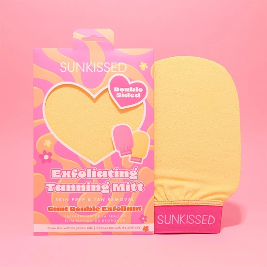 Sunkissed Tan Be Gone Double Sided Exfoliating Mitt