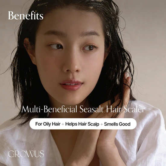 GROWUS Sea Salt Therapy Scalp Scaler 120g
