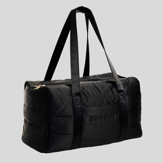 Drowsy Silk Weekender Black Jade