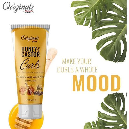 Africa's Best Originals Honey & Castor Curls Cream 284 g