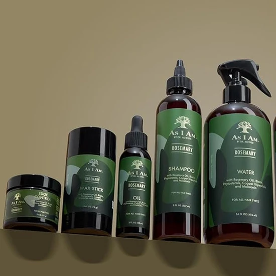 As I Am Rosemary Hair Wax Stick 75g