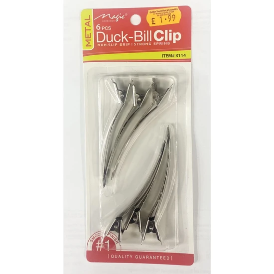 Magic Collection Metal Duckbill Clips 3114