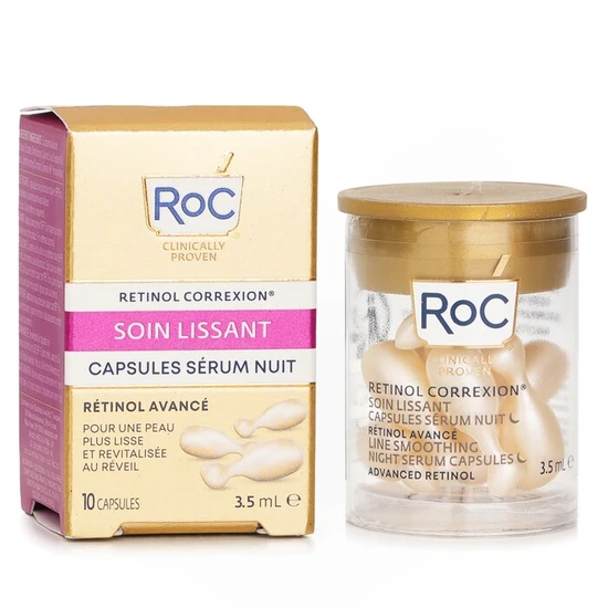 RoC Retinol Correxion Line Smoothing Night Serum Capsules 10 x 3.5ml
