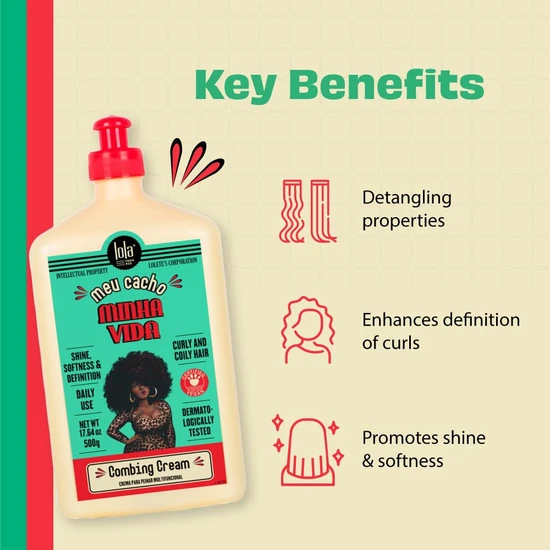 Lola Meu Cacho My Hair My Life Combing Cream 500g