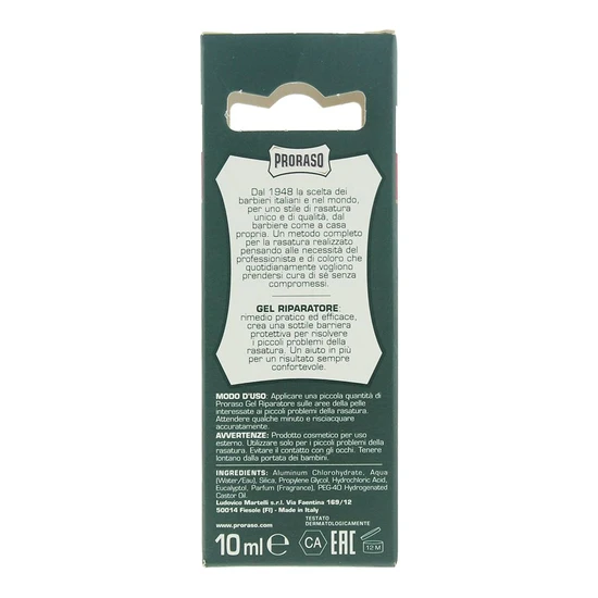 Proraso Shaving Repair Gel 10ml