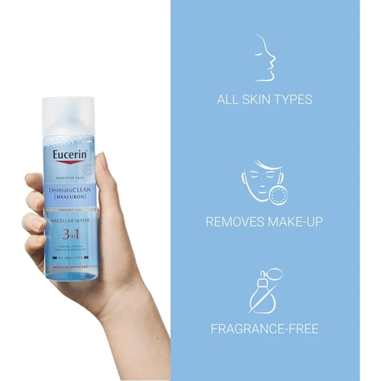 Eucerin DermatoClean 3in1 Micellar Cleansing Fluid 200ml