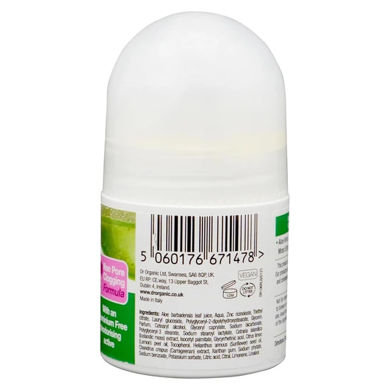 Dr. Organic Bioactive Skin Care Organic Aloe Vera Deodorant 50ml