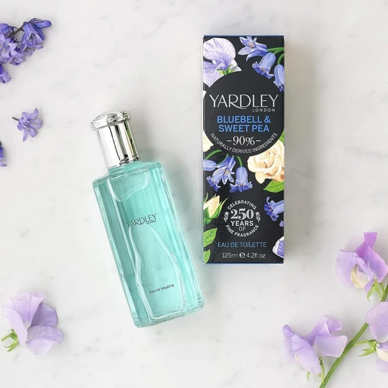 Yardley Bluebell & Sweet Pea Eau De Toilette 125ml
