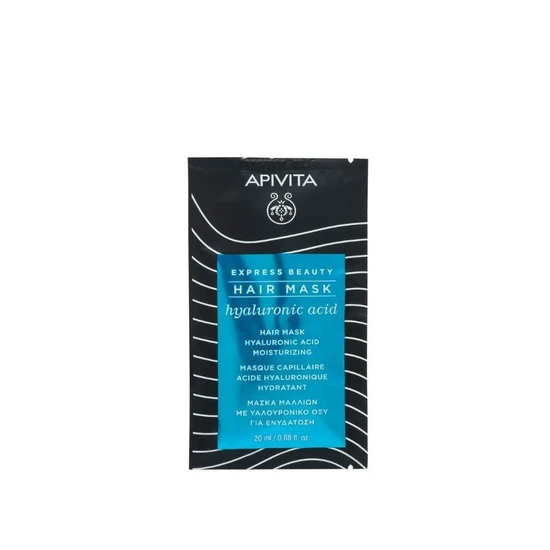 APIVITA Moisturising Hair Mask Hyaluronic Acid 20ml