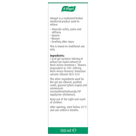 A.Vogel Atrogel Arnica Gel 50ml