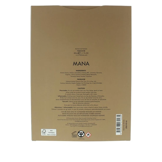 Nishane Mana Extrait De Parfum 50ml