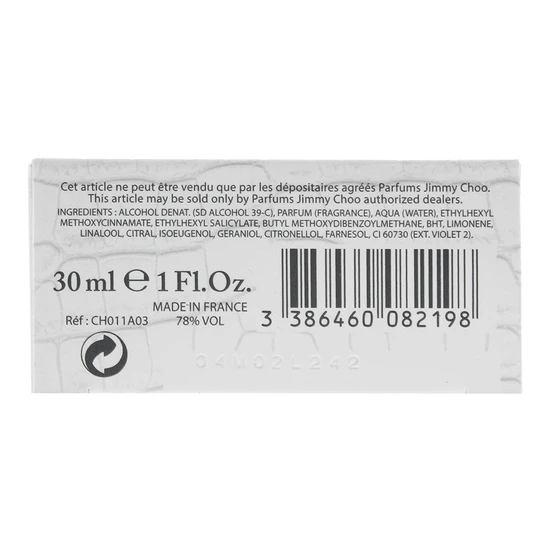 Jimmy Choo Man Ice Eau De Toilette 30ml