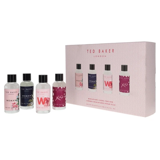 Ted Baker Miniature Icons For Her Gift Set 15ml Eau de toilette x 4