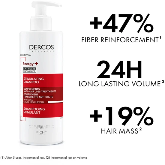 Vichy Dercos Energising Anti-Hair Fall Shampoo 400ml
