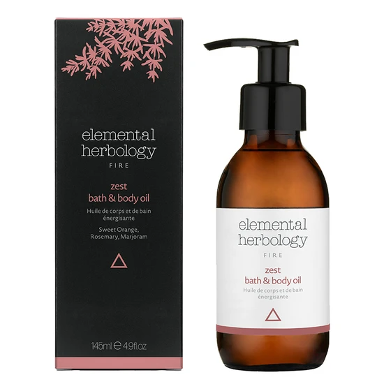 Elemental Herbology Zest Bath & Body Oil 145ml