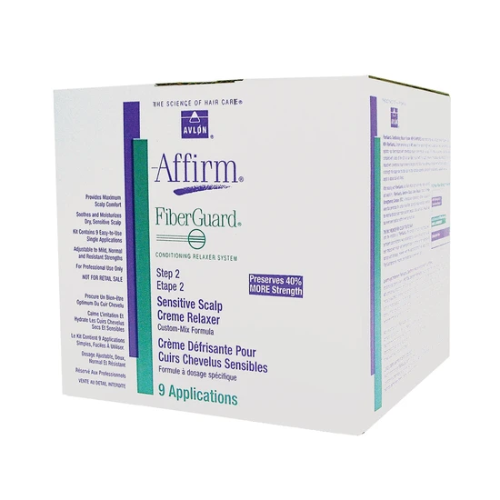 Avlon Affirm Fiberguard Sensitive Scalp System 9 Applications