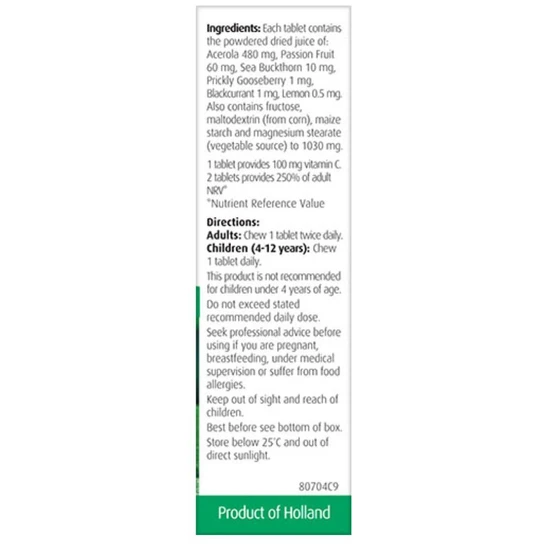 A.Vogel Nature-C Tablets 36 Tablets