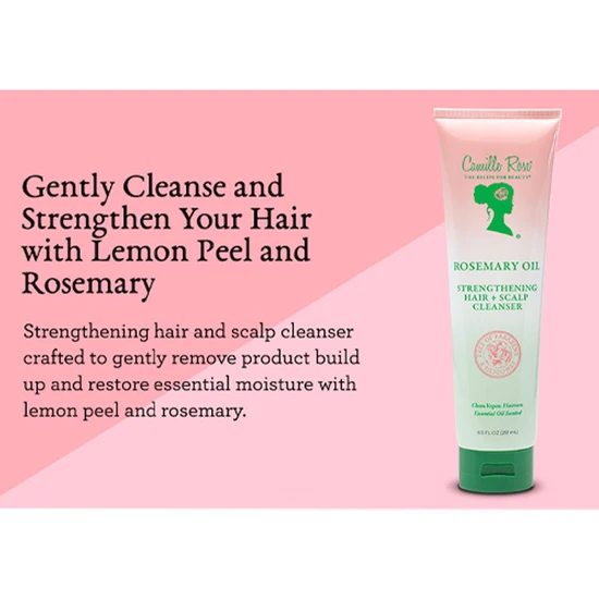 Camille Rose Rosemary Oil Strengthening Hair & Scalp Cleanser 251ml