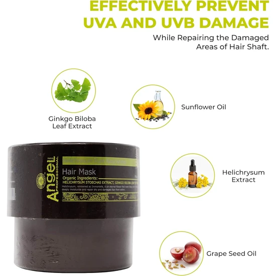 Angel En Provence Helichrysum Pure Nourishing Hair Mask 300g