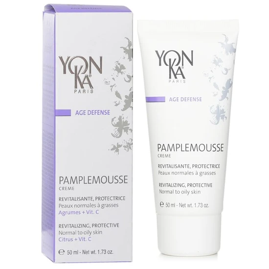 Yonka Age Defence Pamplemousse Creme Revitalising, Protective Normal To Oily Skin 50ml