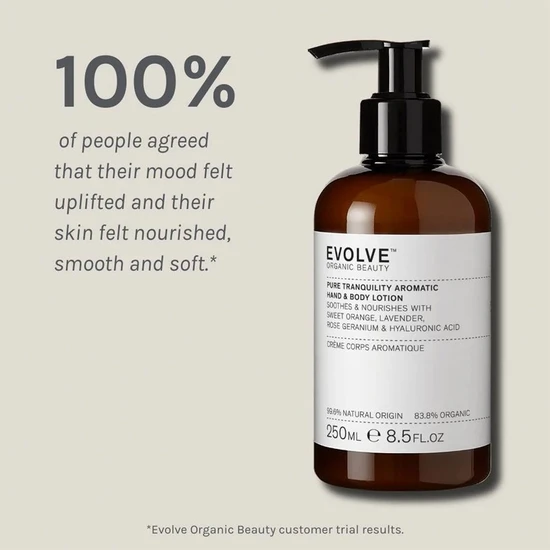 Evolve Beauty Pure Tranquillity Aromatic Hand & Body Lotion 250ml