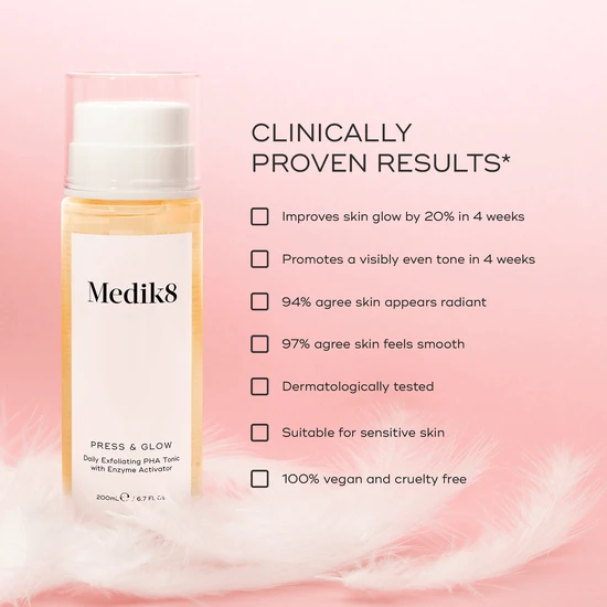 Medik8 Press & Glow Tonic 200ml