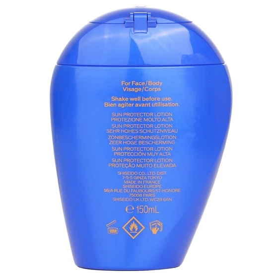 Shiseido Expert Sun Protector Face & Body Lotion SPF 50+ 150ml
