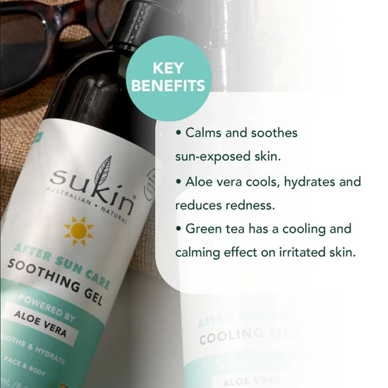 Sukin Soothe & Hydrate Aftersun Care Soothing Gel 250ml