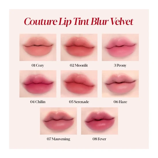 espoir Couture Lip Tint Blur Velvet Moonlit