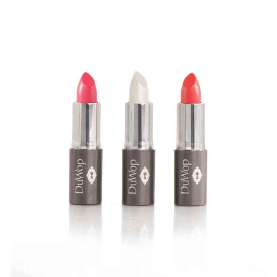 DuWop Private Lipstick Trio Best of Reds - Red, Cherry and Cherry Noir