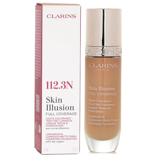 Clarins Skin Illusion Full Coverage Foundation 112.3n