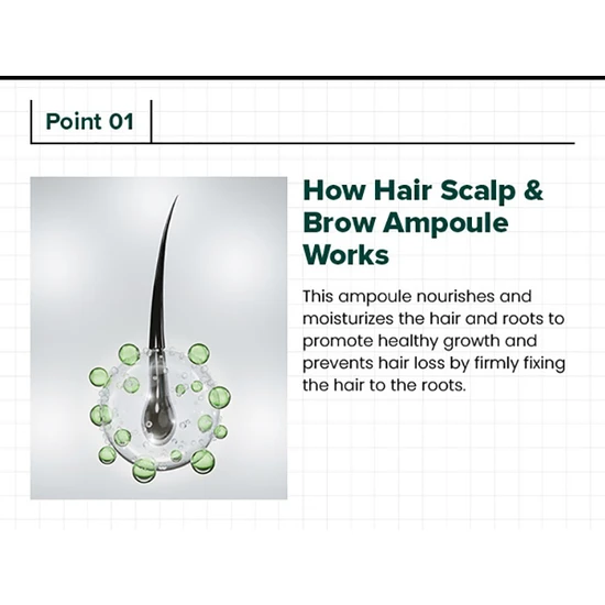 VIVELAB Revive Therapy Hair Scalp & Brow Ampoule 15ml