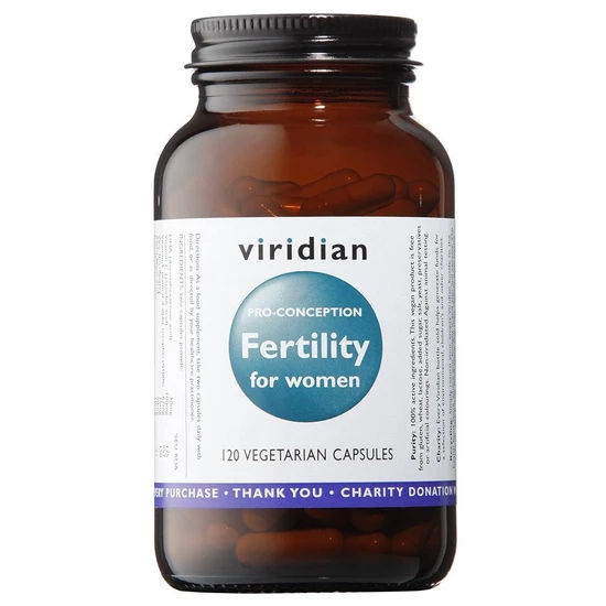 Viridian Fertility For Women 120 Veg Caps