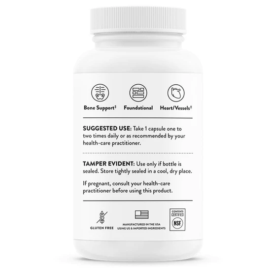 Thorne Vitamin K Capsules 60 Capsules