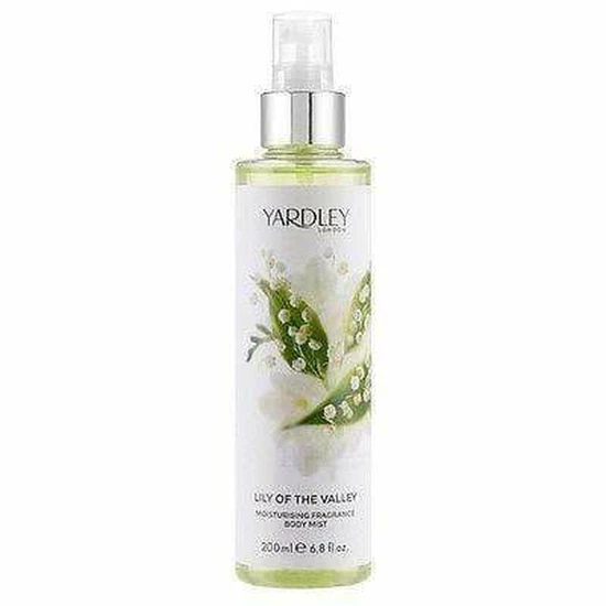 Yardley Lily Of The Valley Moisturising Fragrance Body Mist 200ml