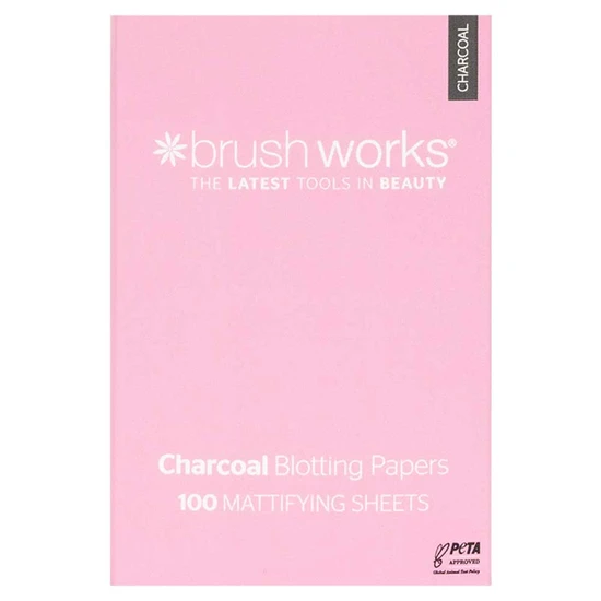Brushworks Charcoal Blotting Papers 100 Sheets