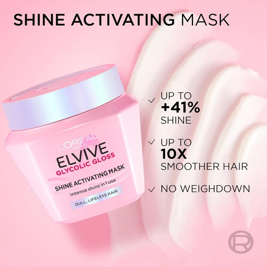 L'Oreal Elvive Glycolic Gloss Shine Activating Mask 300ml
