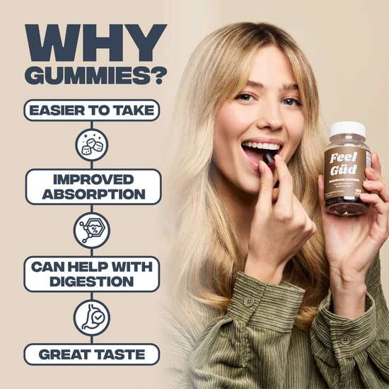 Feel Gud Mushroom Gummies 1 Bottle