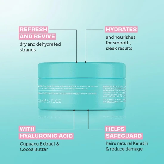 Lee Stafford Moisture Burst Hydrating Treatment Mask 200ml