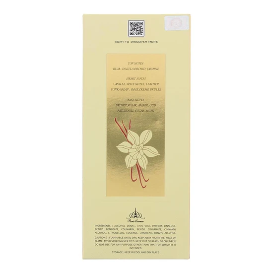 Paris Corner December Vanilla Eau De Parfum 85ml