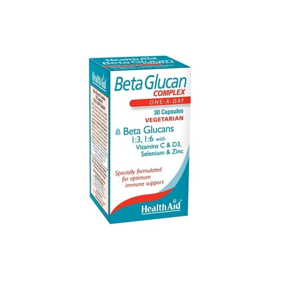 Health Aid BetaGlucan Complex Capsules 30 Capsules