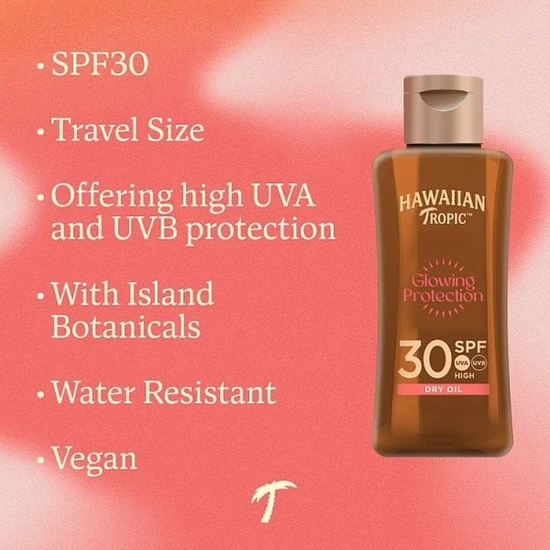 Hawaiian Tropic Glowing Protection Dry Oil SPF 30 75ml