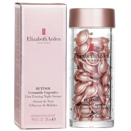 Elizabeth Arden Retinol Ceramide Capsules Line Erasing Night Serum 60 Capsules