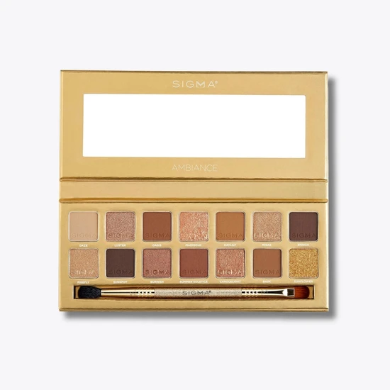 Sigma Beauty Ambiance Eyeshadow Palette Full (14 Shade)