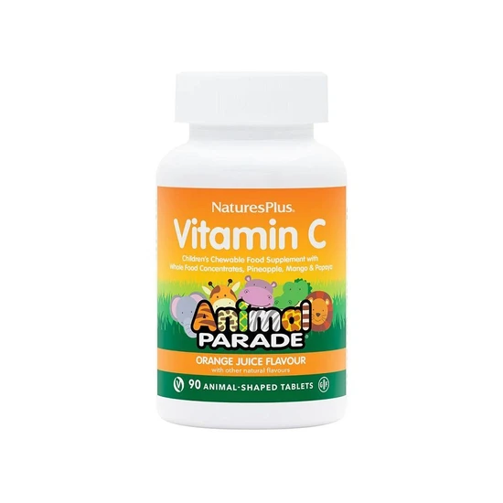 Nature's Plus Animal Parade Vitamin C Chewables 90 Chewables