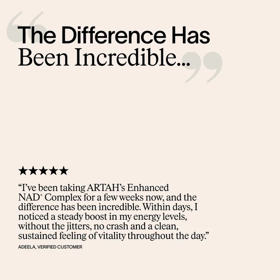 ARTAH Enhanced NAD+ Complex Capsules 60 Capsules